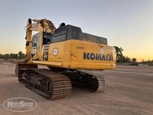 Back of used Komatsu